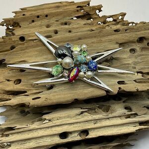 Emmons Starburst Vintage Brooch.